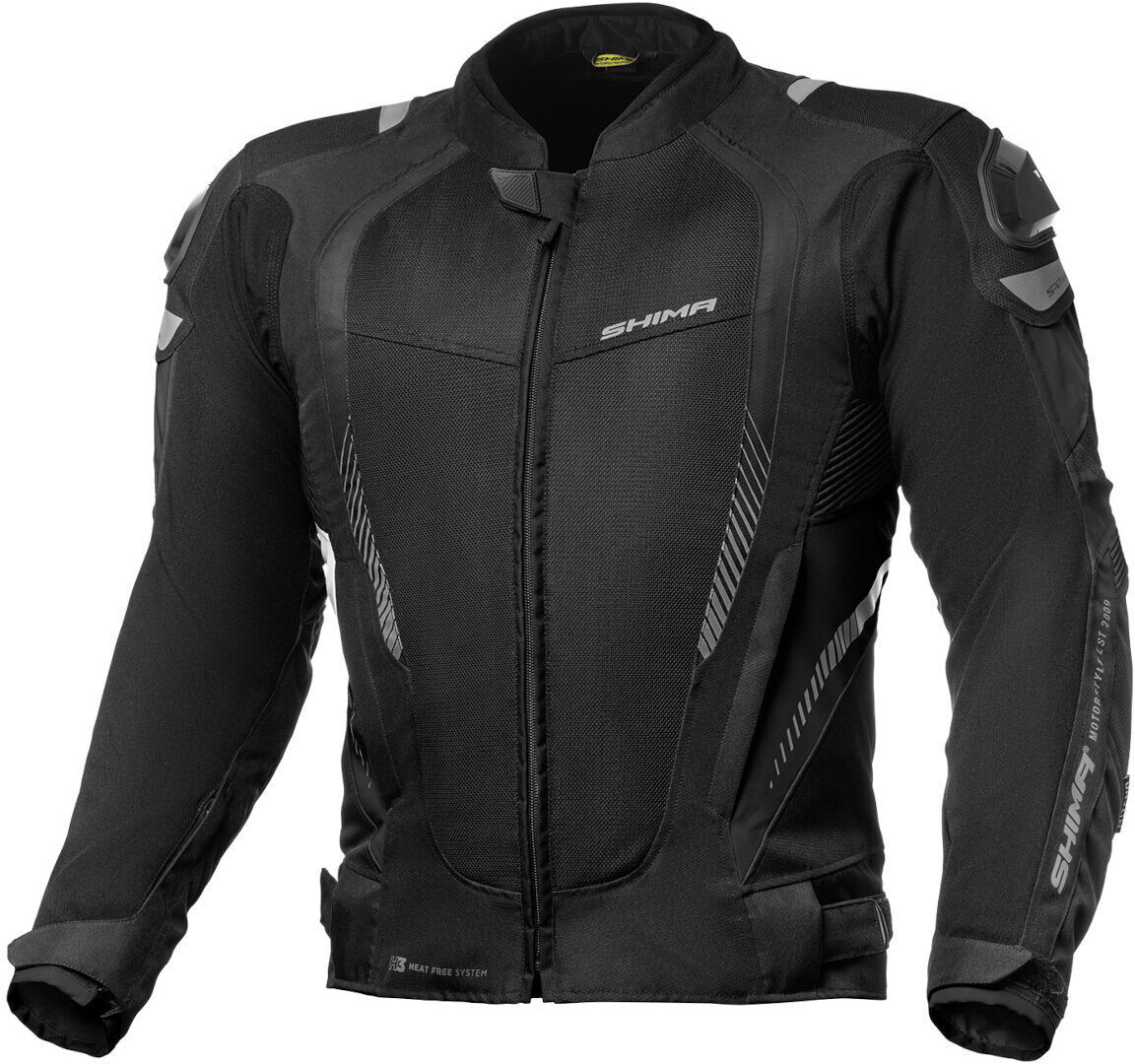 

Мотоциклетная куртка SHIMA Mesh Pro с коротким воротником, черный