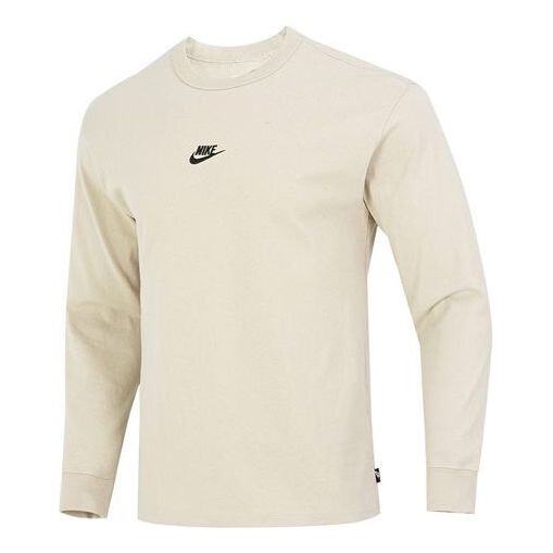 

Футболка Nike Sportswear embroidered front logo 'Beige' DO7391-206, бежевый