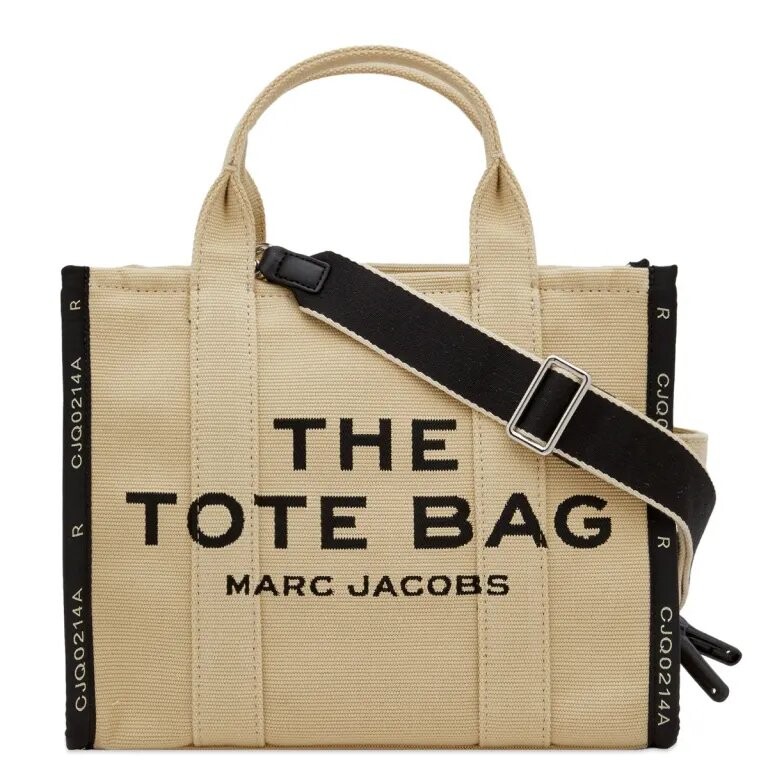 

Сумка-тоут Marc Jacobs The Medium Canvas, бежевый