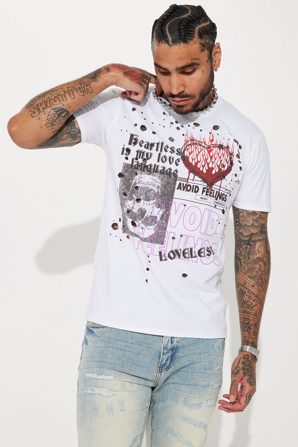 

Футболка Fashion Nova M640000919V, белый