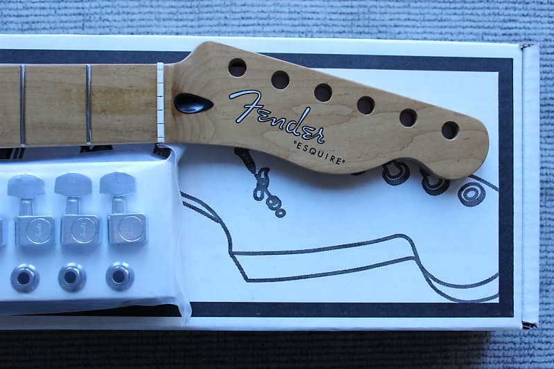 Гриф Fender 50'S Modified Esquire Telecaster из жареного клена с колками # 104 099-0217-920 50'S MODIFIED ESQUIRE NECK