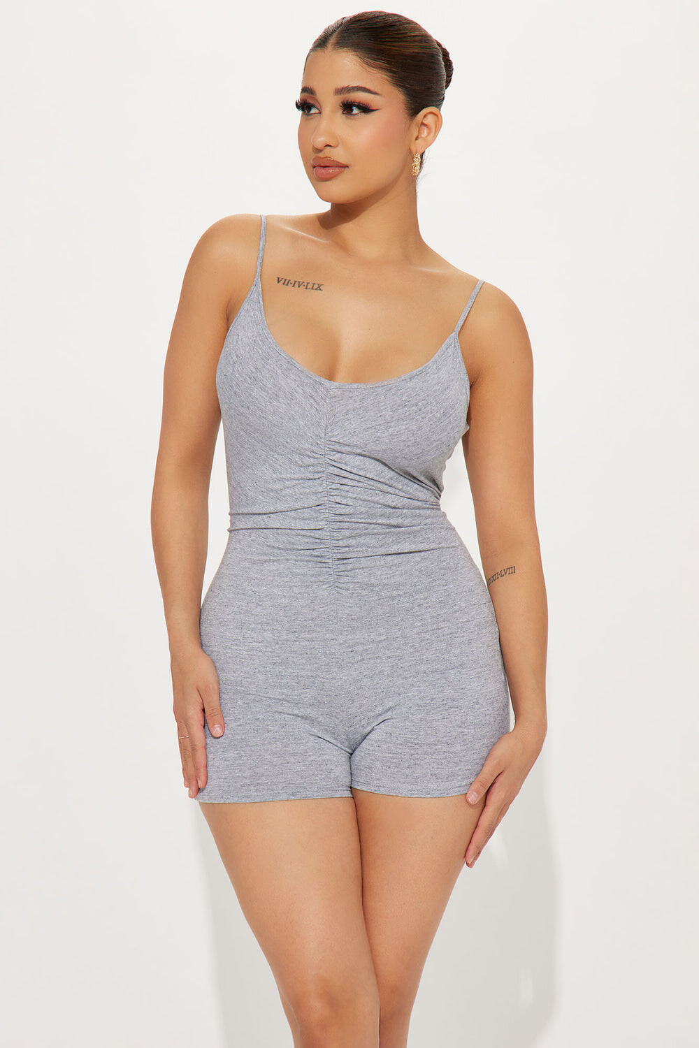 

Комбинезон Fashion Nova JR49454, серый
