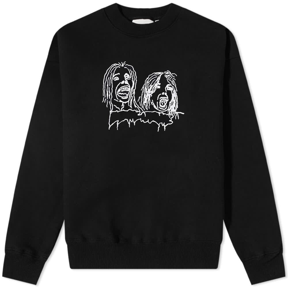 

Толстовка f*cking Awesome Front Row Crew Sweat, Черный