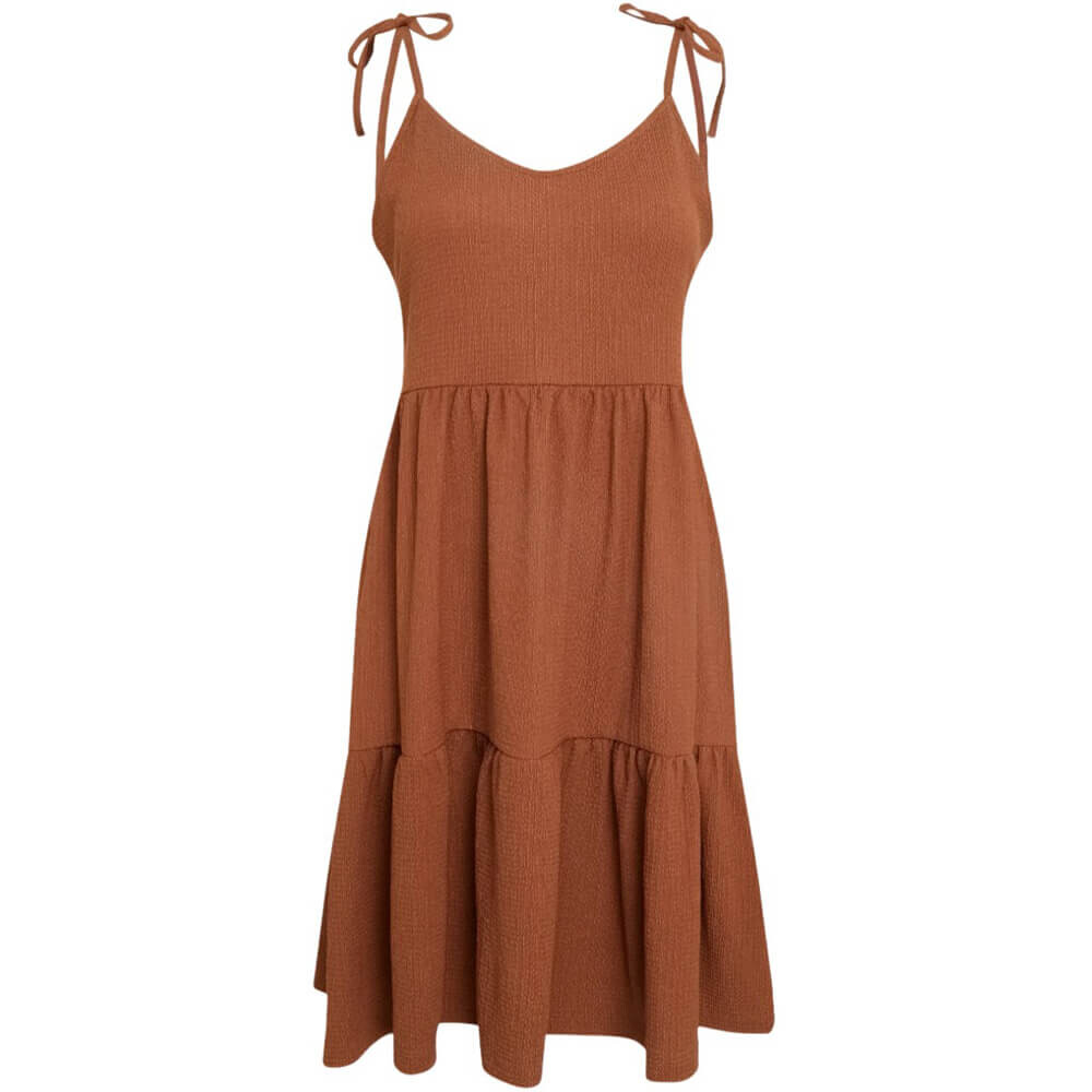 

Платье Tom Tailor Denim Dress With Straps, коричневый