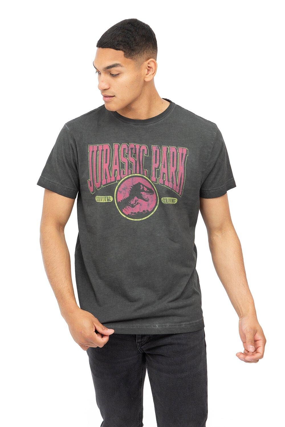 

Хлопковая футболка Survival Training Jurassic Park, черный