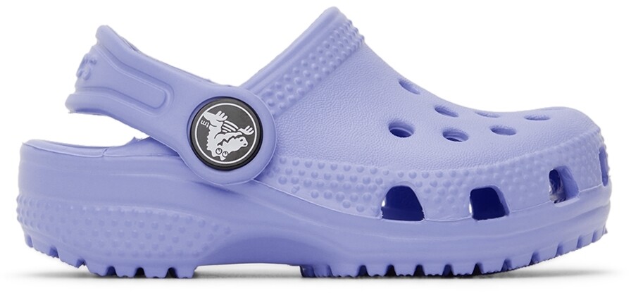 

Детские синие классические сабо Crocs
