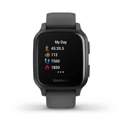 Умные часы Garmin Venu SQ, графитовый - фото