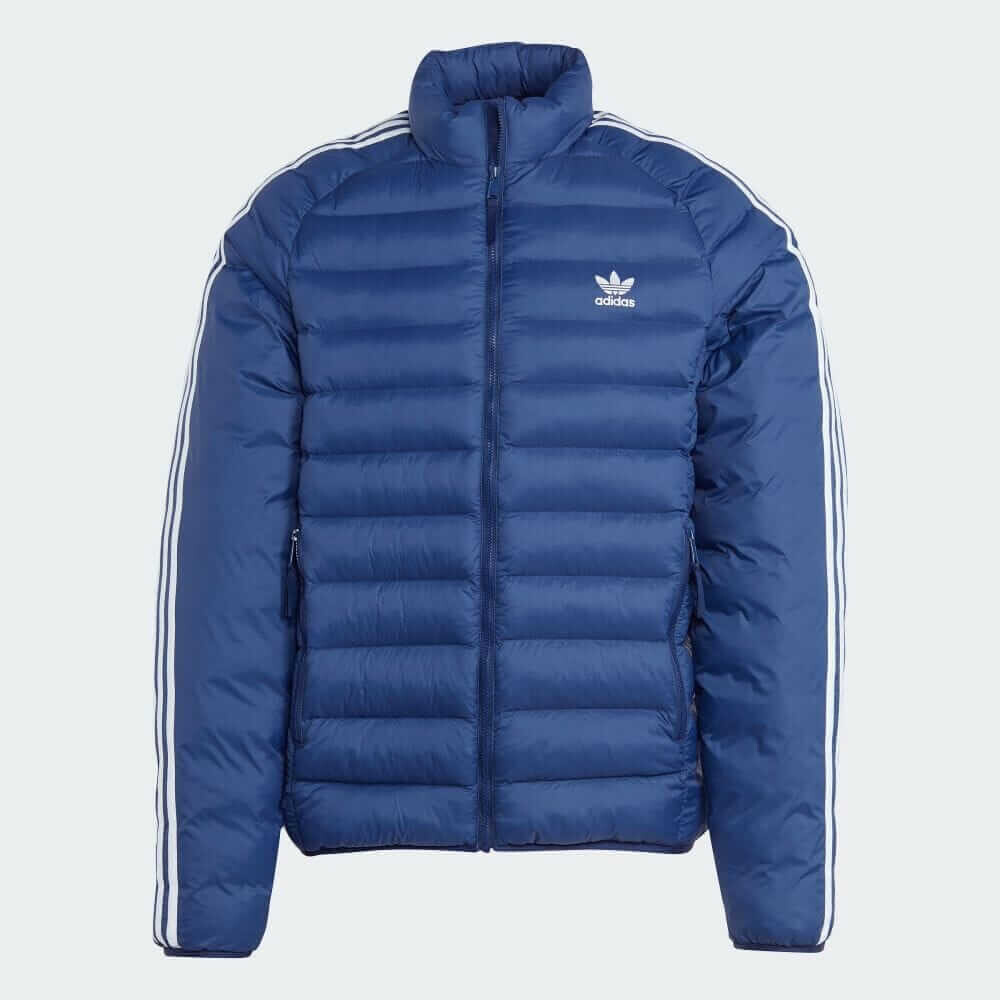 

Пуховик Adidas Originals Padded Stand-Up, темно-синий/белый