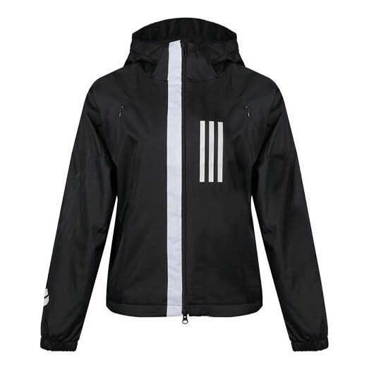 

Куртка Adidas hooded track Black, Черный