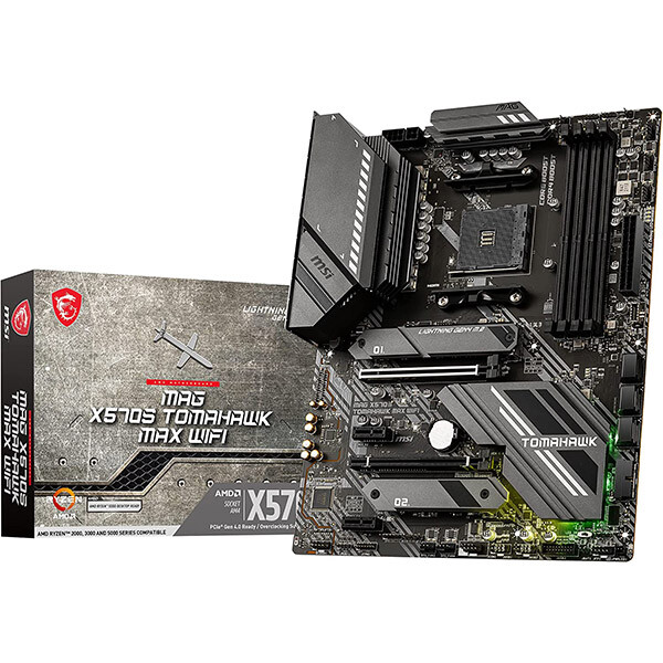 

Материнская плата MSI MAG X570S Tomahawk WiFi, DDR4, черный