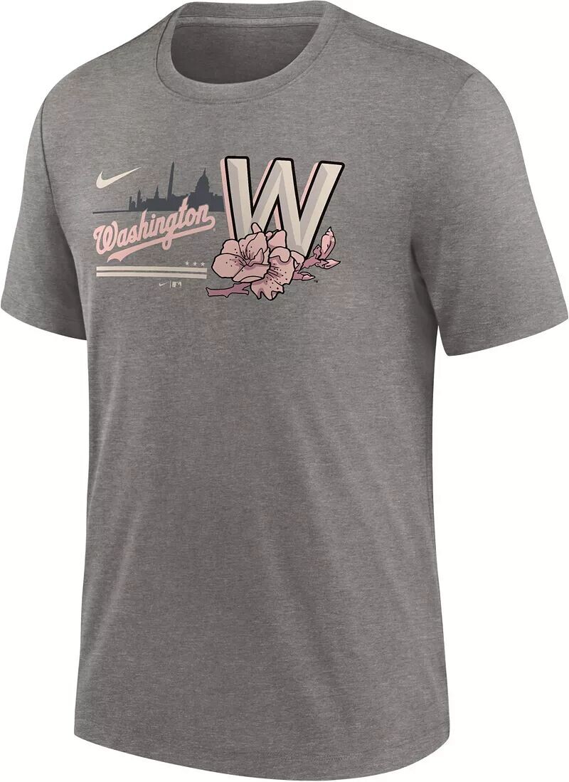 

Мужская футболка Nike Washington Nationals City Connect Tri-Blend