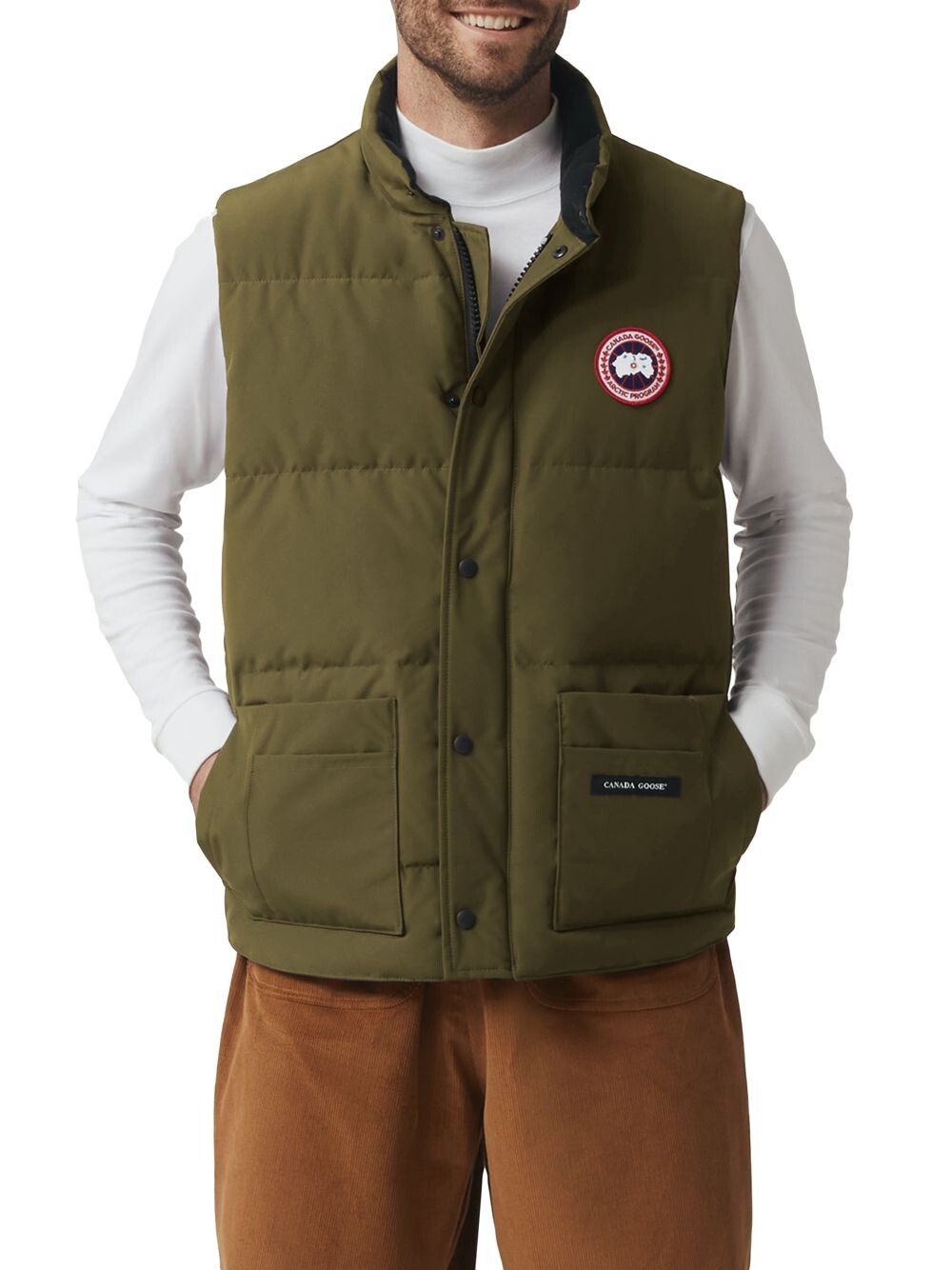 

Жилет для фристайла Canada Goose, зеленый