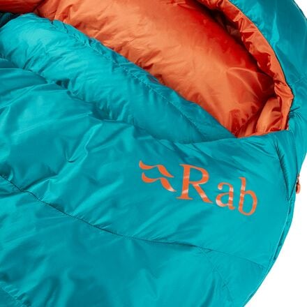 цена Спальный мешок Ascent 500: 34F вниз Rab, цвет Marina Blue
