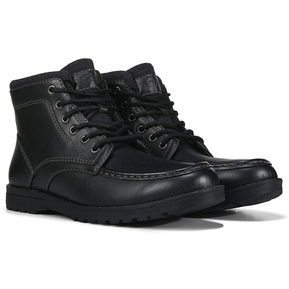 Мужские ботинки на шнуровке Drake Moc Toe Eastland, черный
