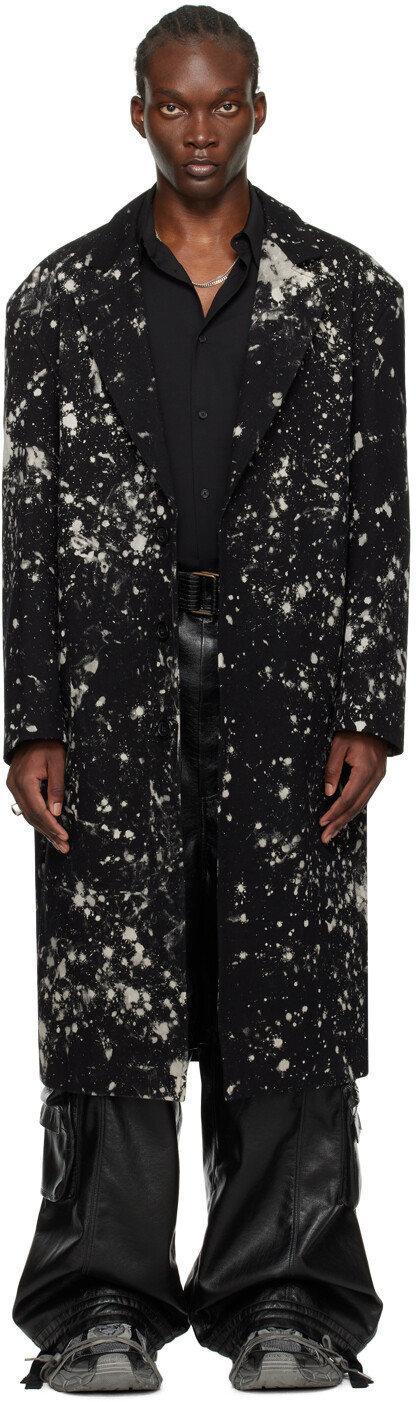 

Черное джинсовое пальто Crombie Lu'U Dan