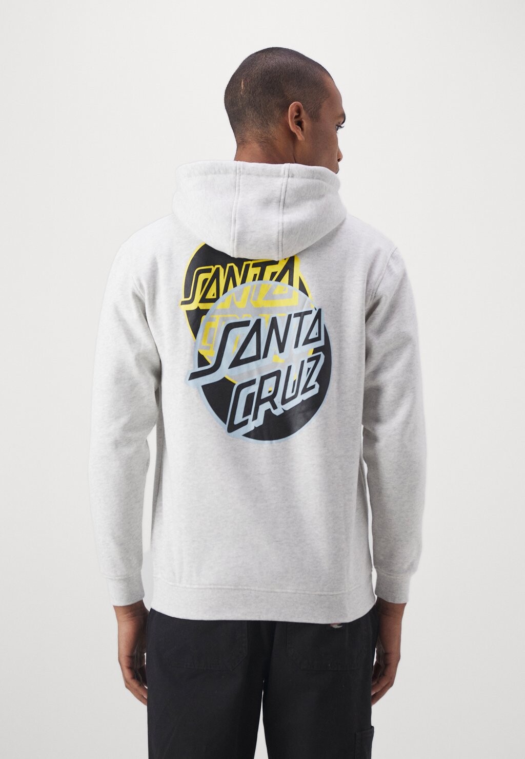 

Толстовка Santa Cruz DISSECT DOT HOOD UNISEX, цвет athletic heather