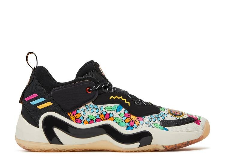 

Кроссовки Adidas D.O.N. ISSUE #3 'DIA DE MUERTOS', черный