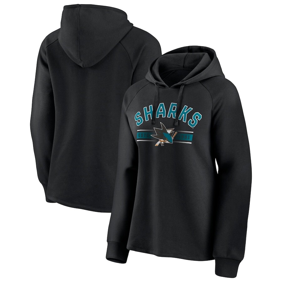 

Пуловер с капюшоном Fanatics Branded San Jose Sharks, черный