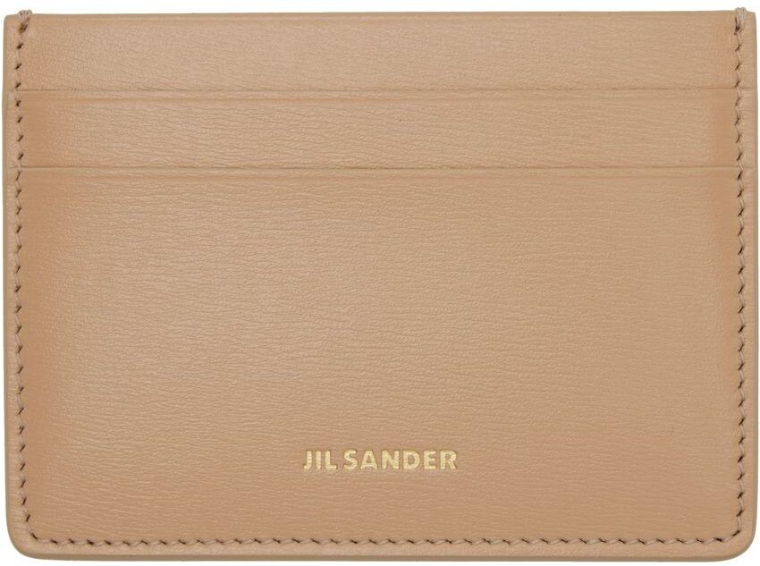 

Бежевая кредитница Jil Sander
