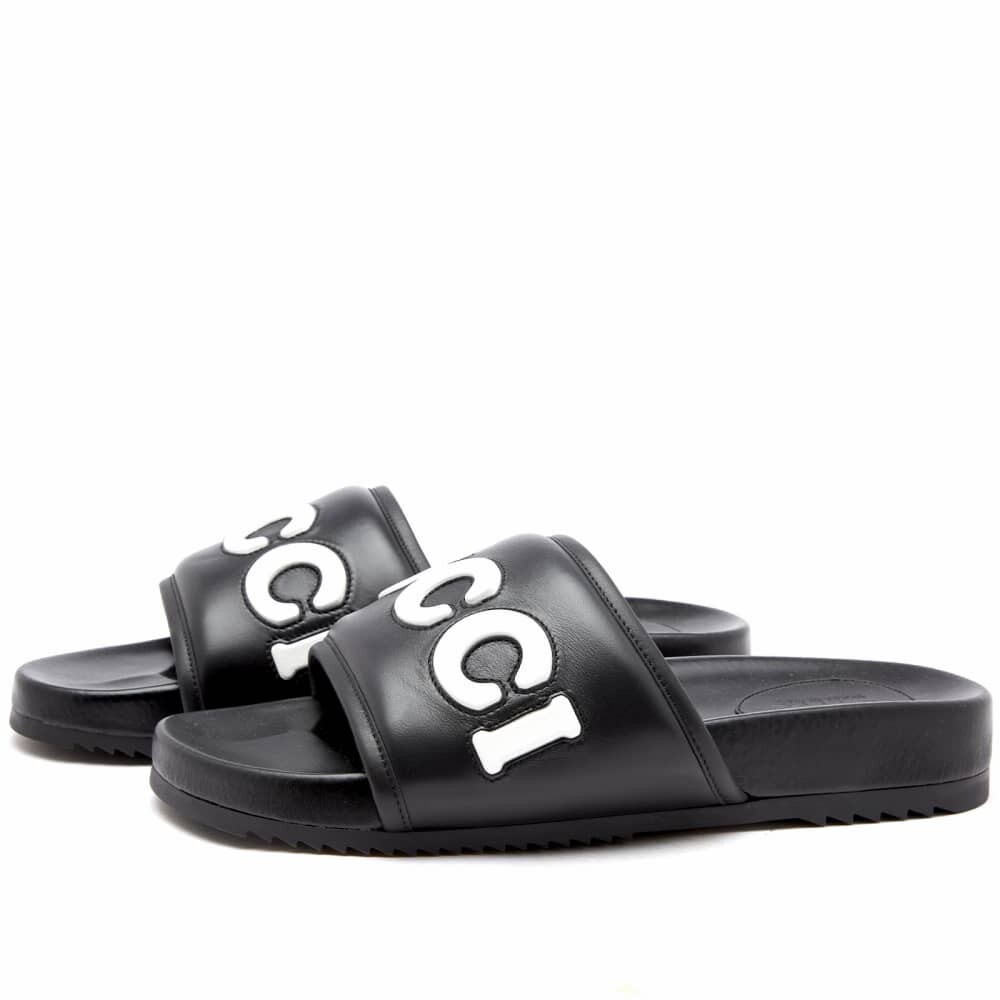 

Шлепанцы Gucci Sideline Rubber Logo Slide