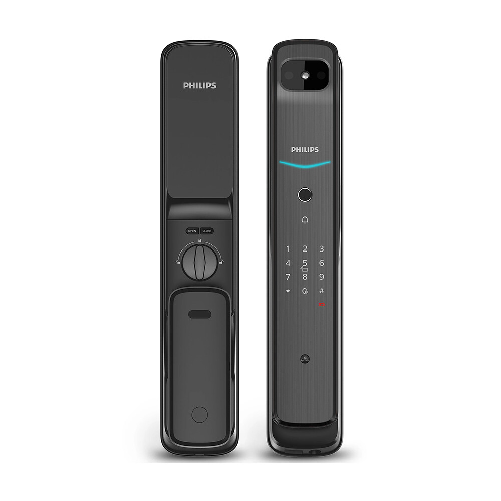 

Электронный замок Philips 709-V, биометрический, черный