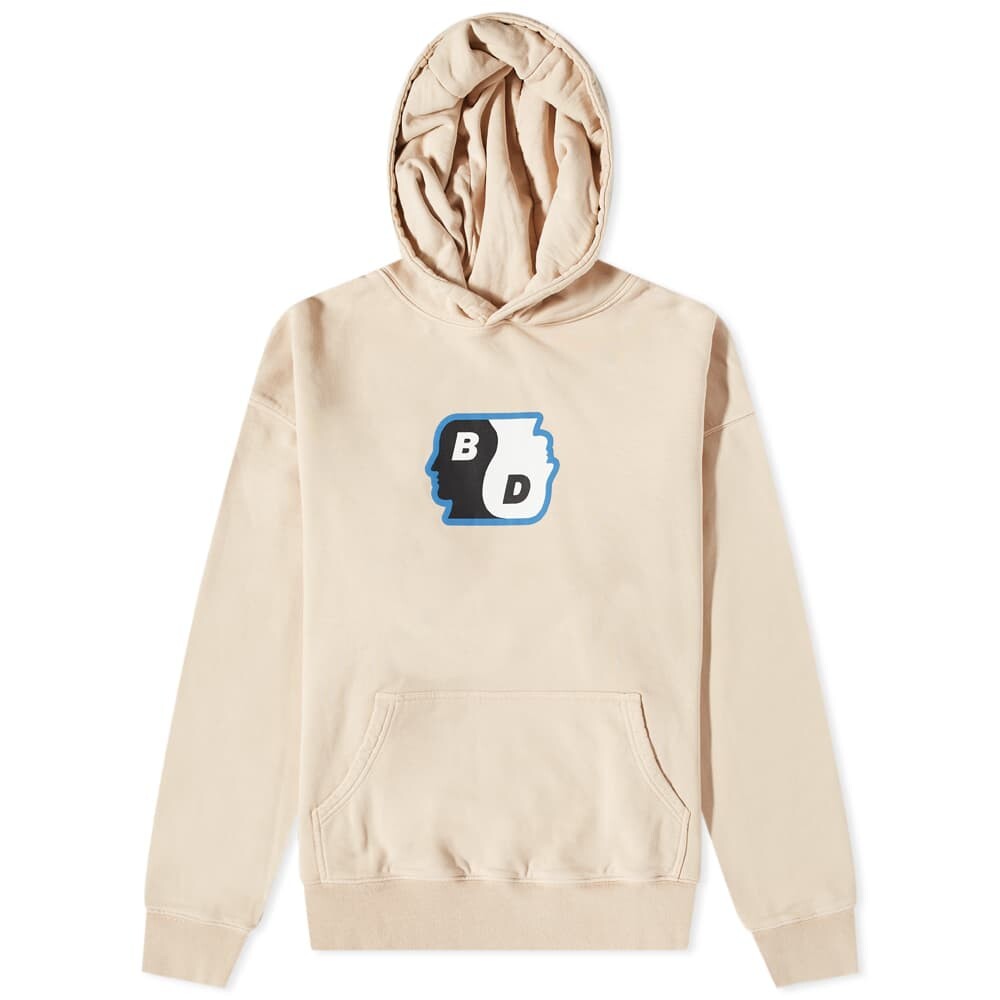 

Толстовка Brain Dead Ying Yang Hoody, Серый