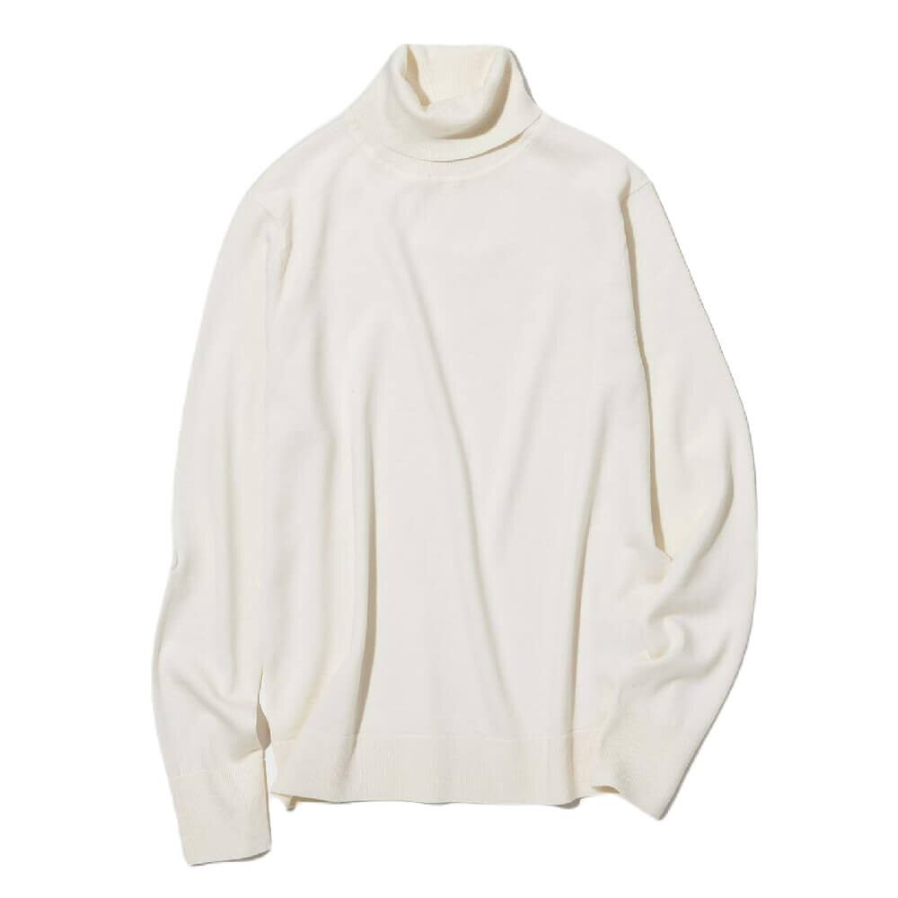 

Джемпер Uniqlo Extra Fine Merino Turtleneck, белый