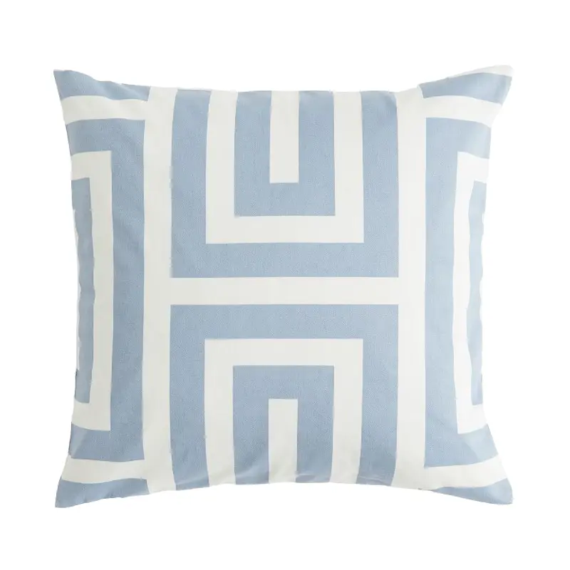 

Чехол для декоративной подушки H&M Home Satin, голубой