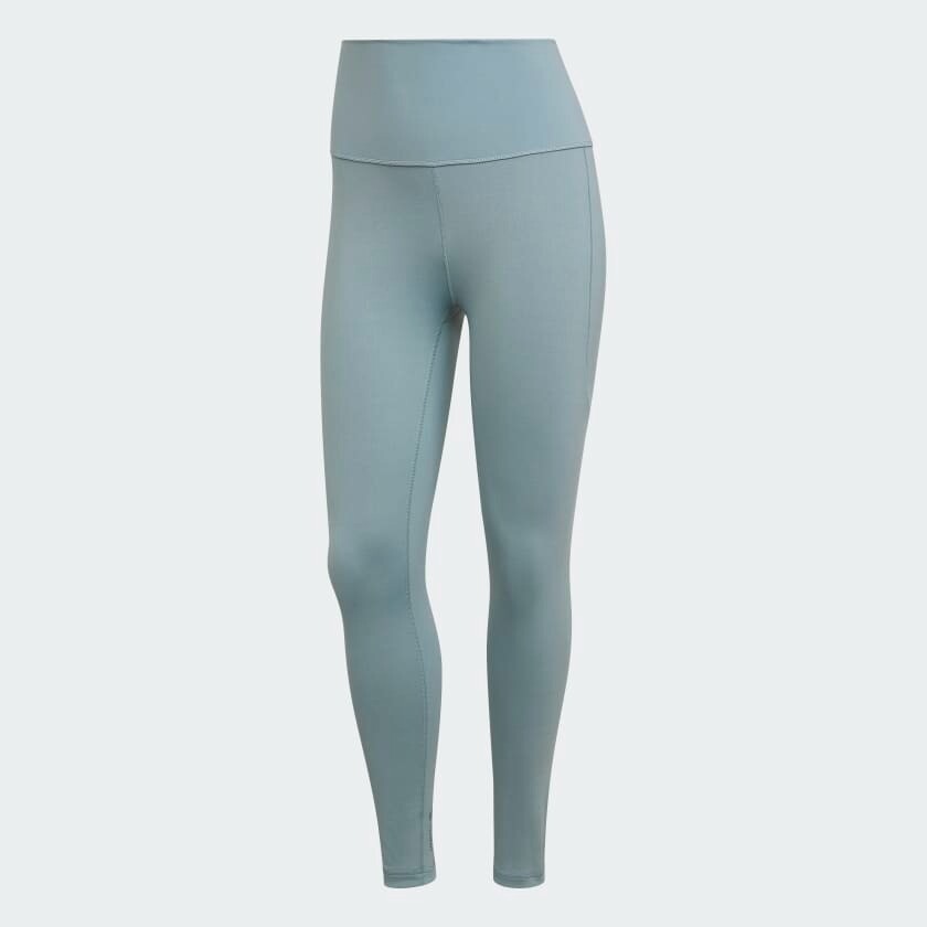 

Леггинсы Adidas Yoga Studio 7/8, серо-голубой