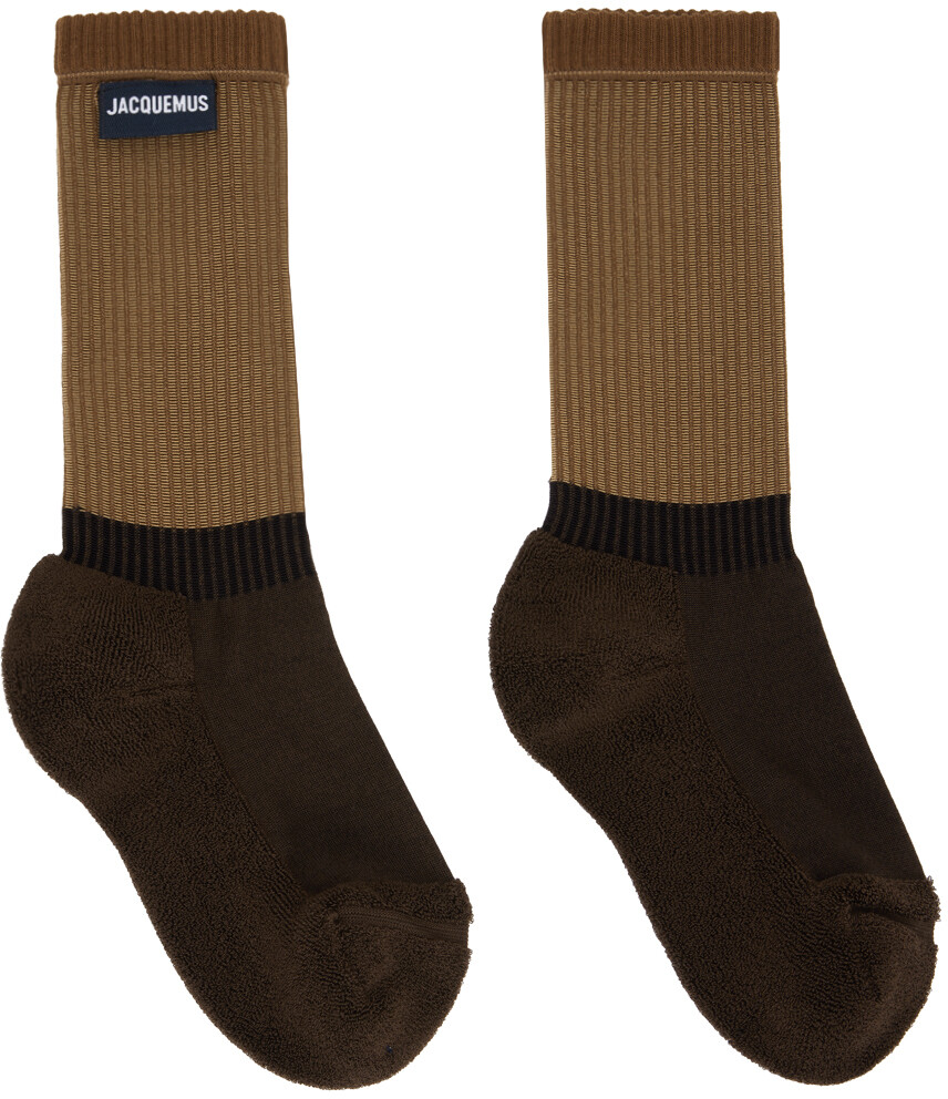 

Коричневые носки Les Chaussettes À L'Envers Jacquemus
