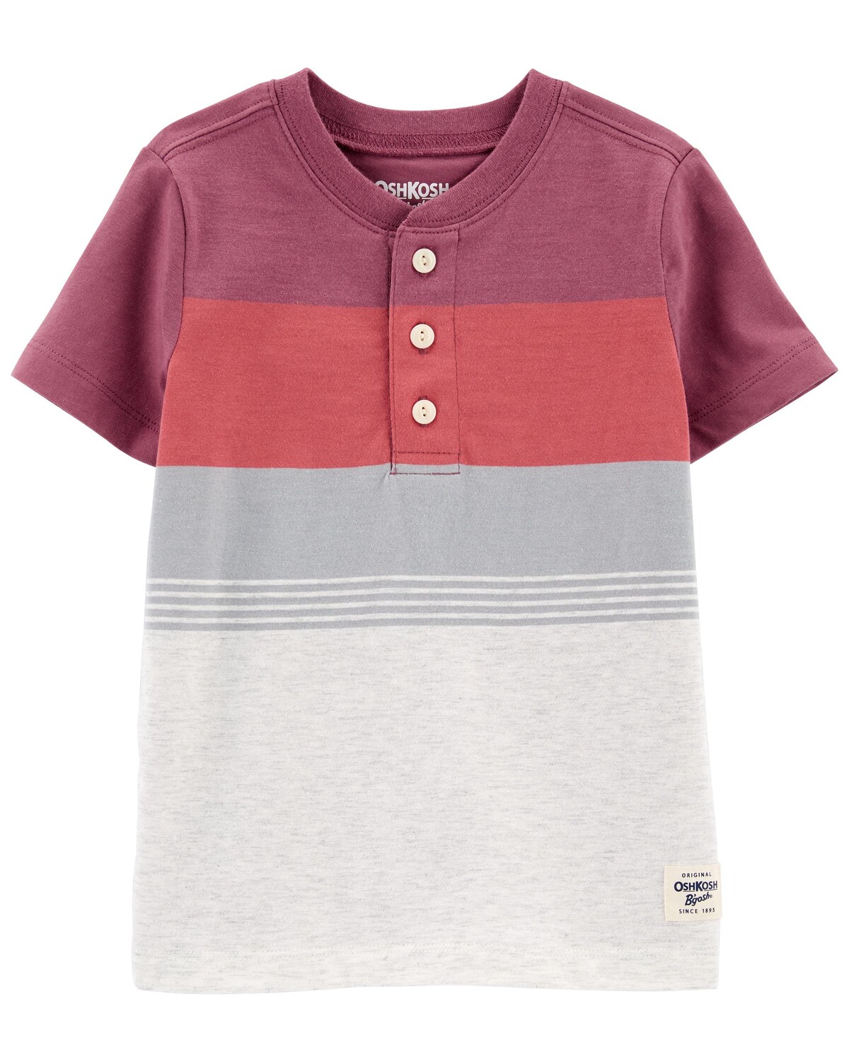 

Джерси для малышей с цветными блоками Henley Carter's, мультиколор