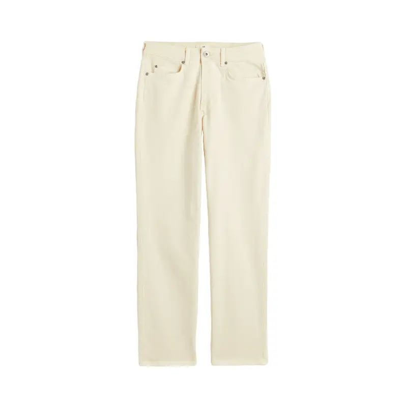 

Джинсы H&M Slim Regular Ankle, кремовый