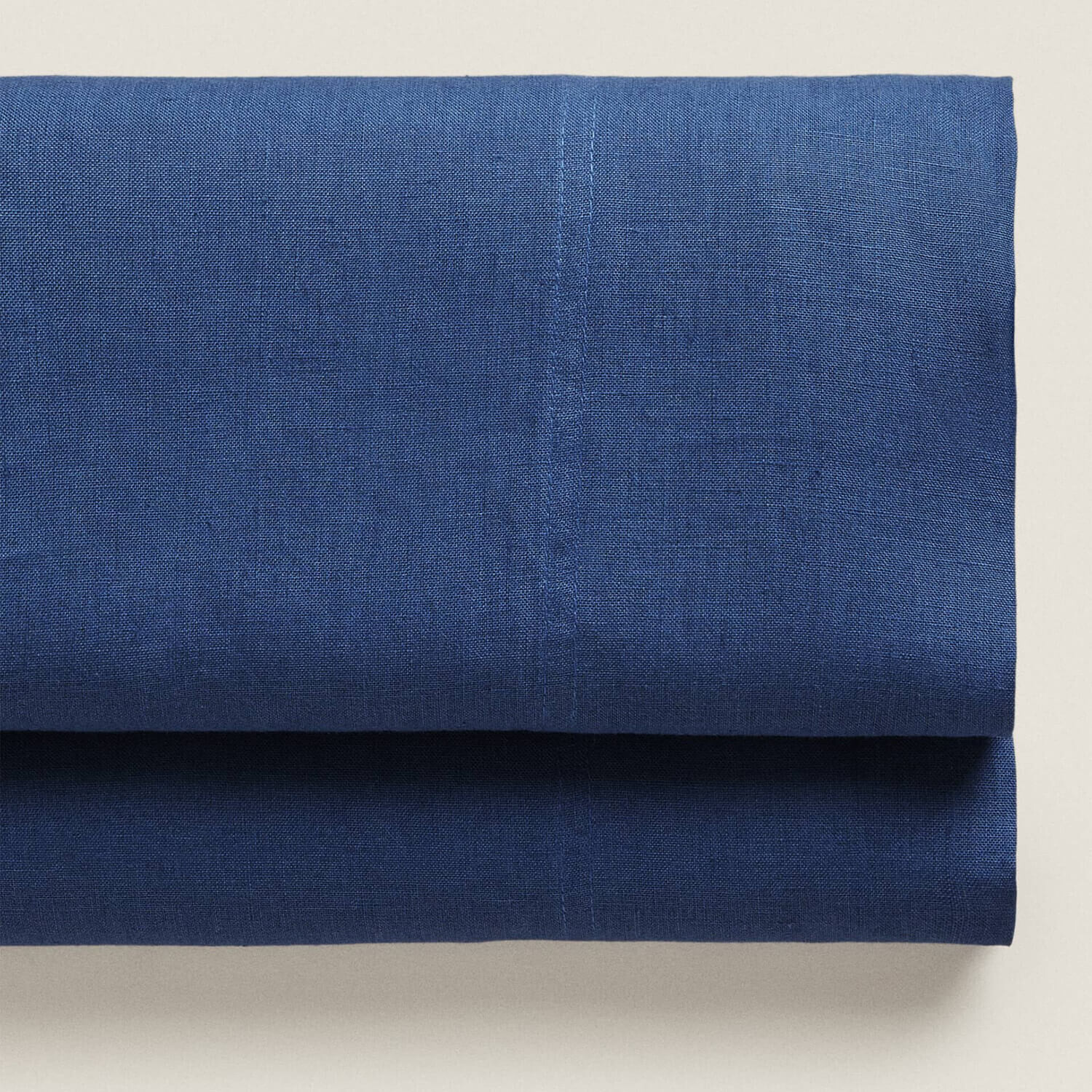 

Простыня Zara Home (140 GSM) Linen Flat, синий