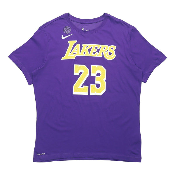 Футболка Nike Lebron James Jersey Lakers NBA Purple, фиолетовый фигурка funko vinyl gold nba lakers lebron james city 5 59386