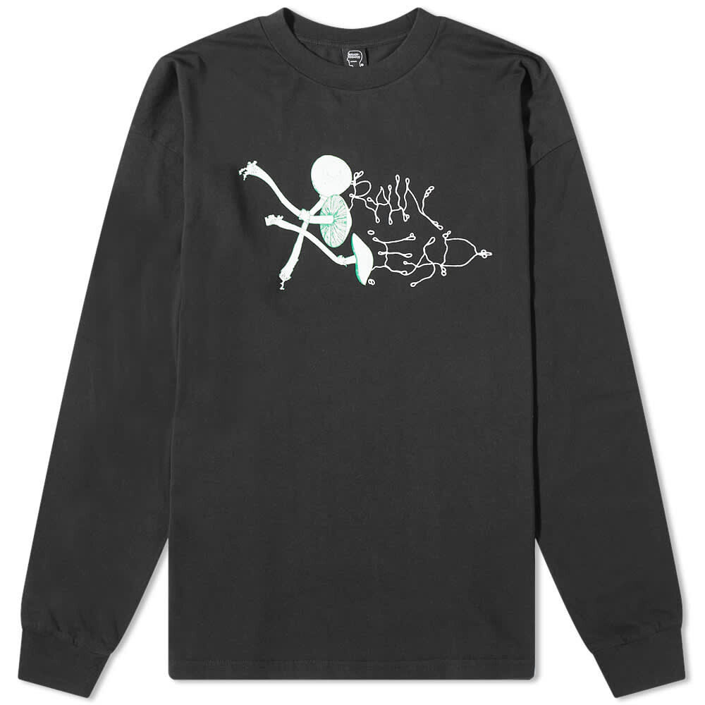 

Футболка Brain Dead Post-Human Labatories Long Sleeve Tee, Серый