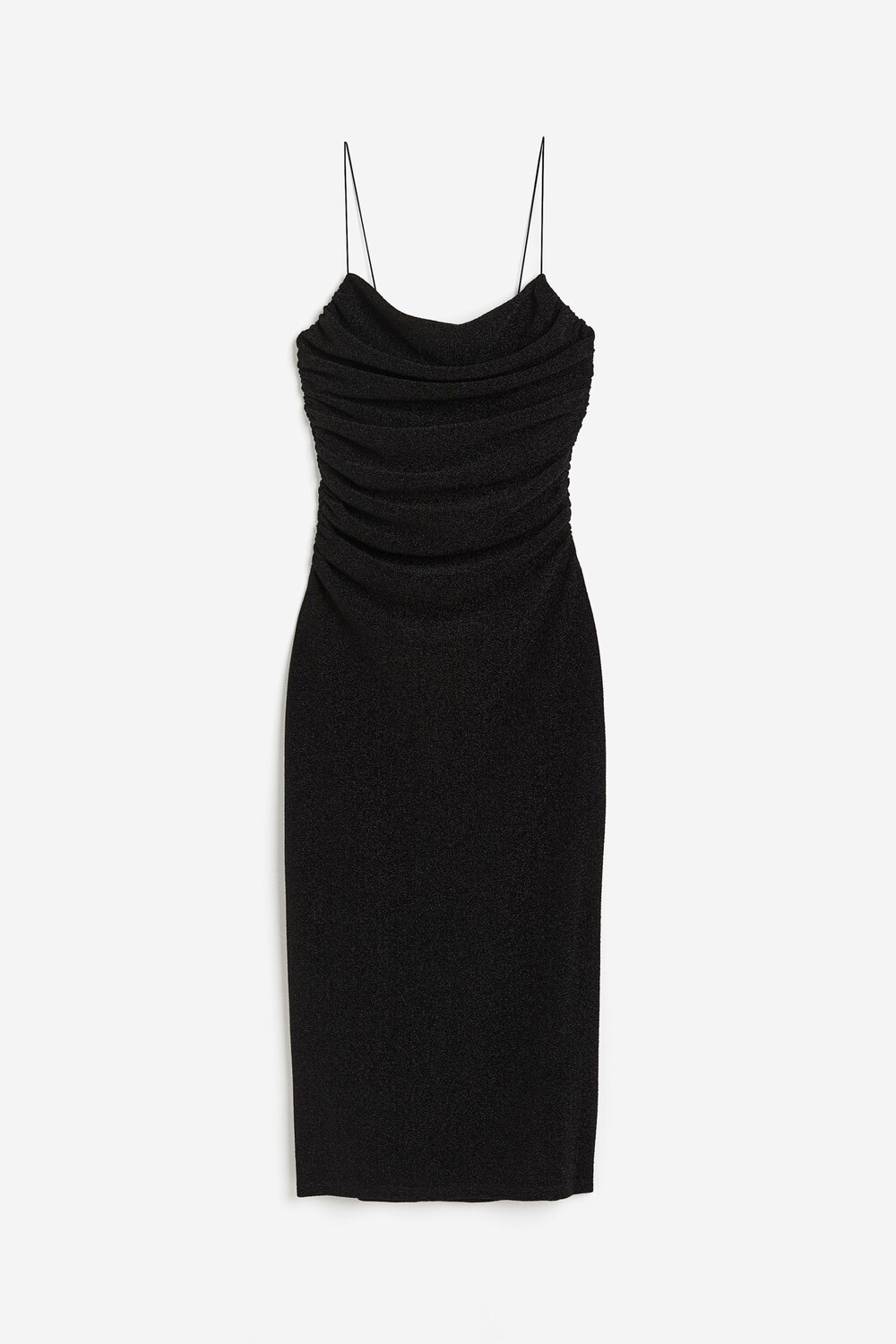 

Платье H&M Glittery Jersey, черный