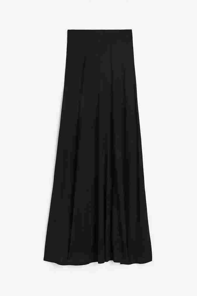 

Юбка H&M Jersey Maxi, черный
