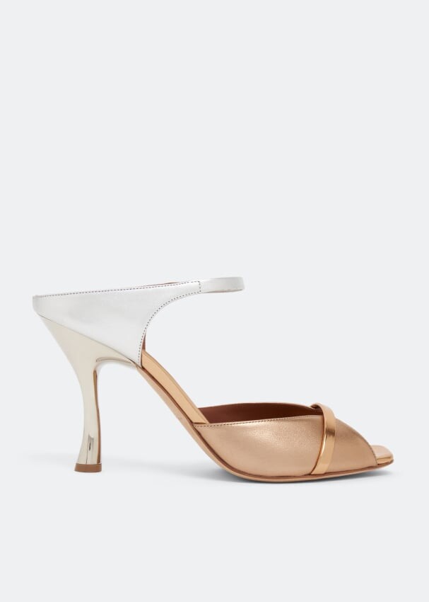 

Мюли MALONE SOULIERS Jule 90 mules, металлик
