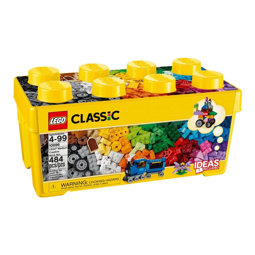 цена Конструктор LEGO Classic Набор для творчества среднего размера 10696, 484 детали