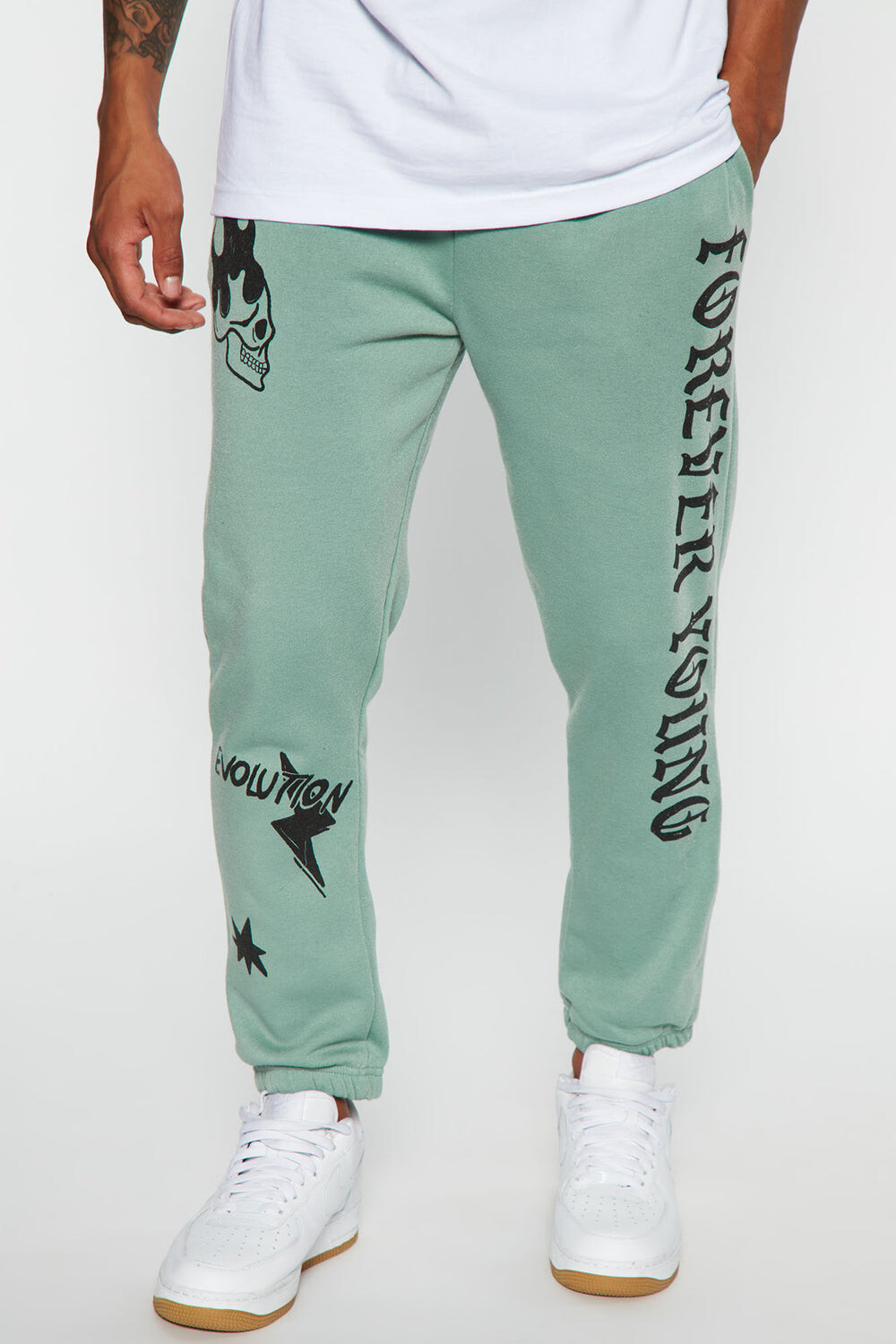 

Джоггеры Fashion Nova BFMD411S, шалфей