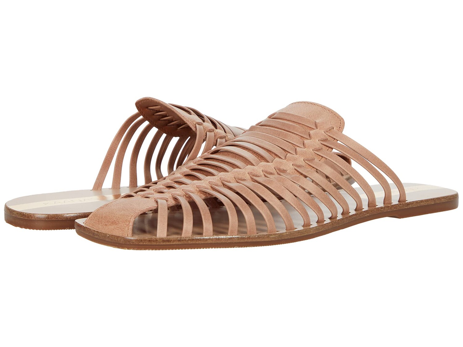 

Мокасины KAANAS, Abai Huarache Leather Slide