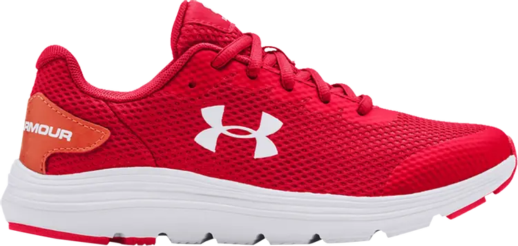 

Кроссовки Under Armour Surge 2 GS Fireball, красный