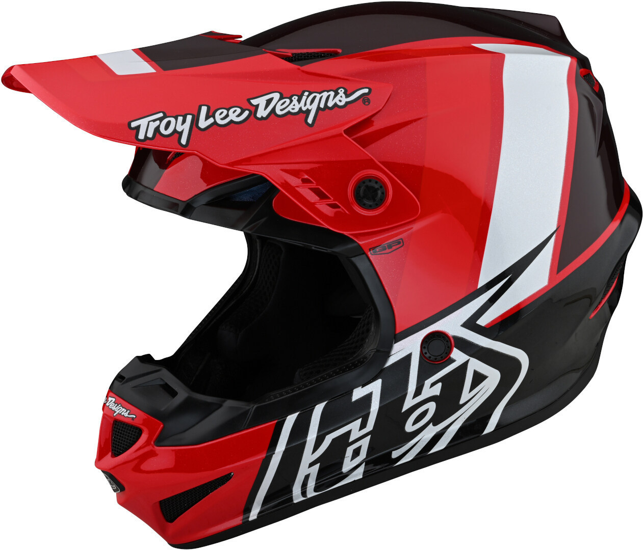Шлем Troy Lee Designs GP Nova Молодежный для мотокросса, красный