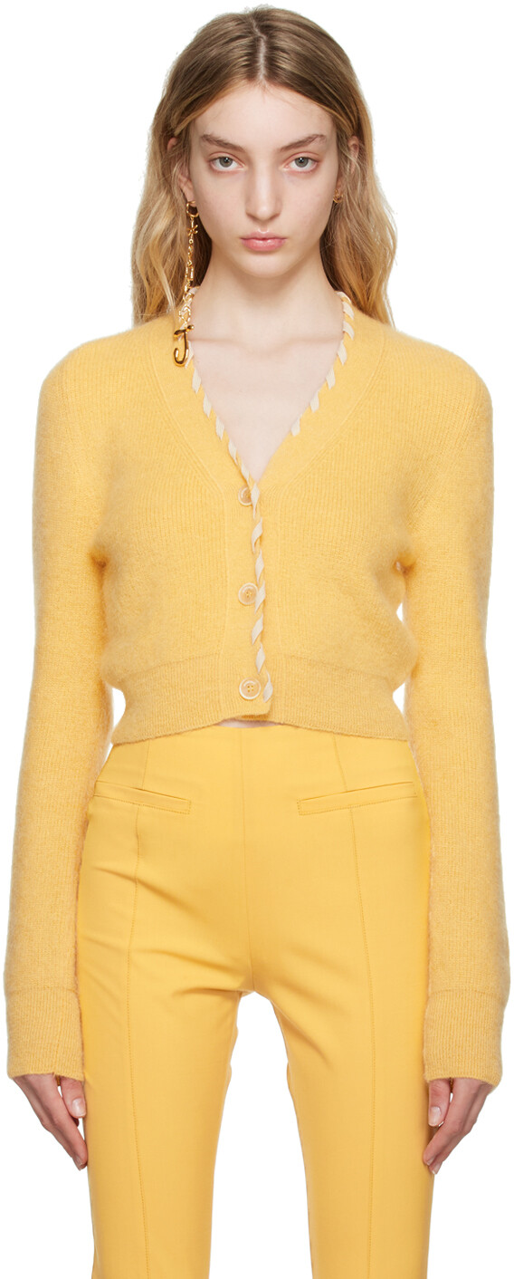 

Желтый Кардиган Le Raphia 'Le Cardigan Lazo' Jacquemus