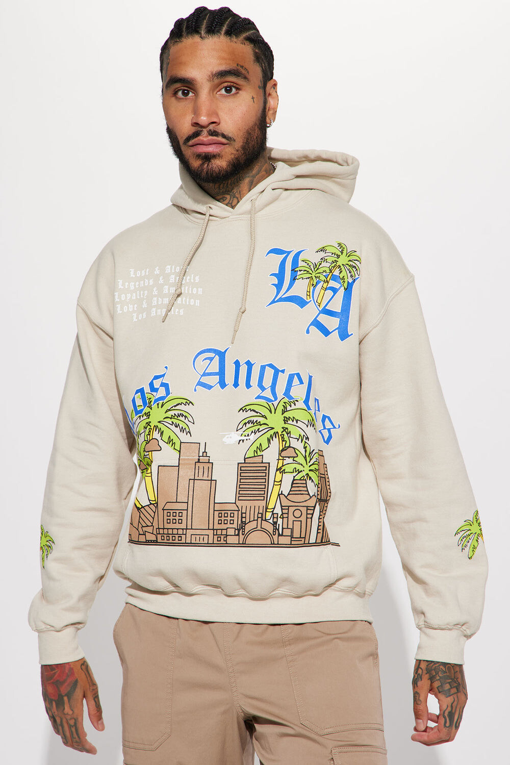 

Худи Fashion Nova DCFNM04, песочный