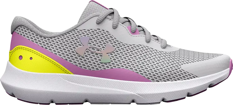 

Кроссовки Under Armour Surge 3 GS Halo Grey Jellyfish, серый