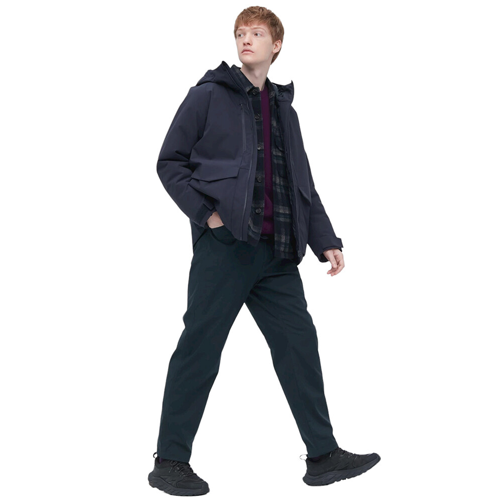

Брюки Uniqlo Heattech Warm Lined, синий