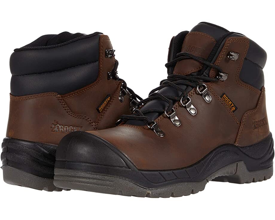 

Ботинки Worksmart 5" Composite Toe Waterproof Rocky, коричневый