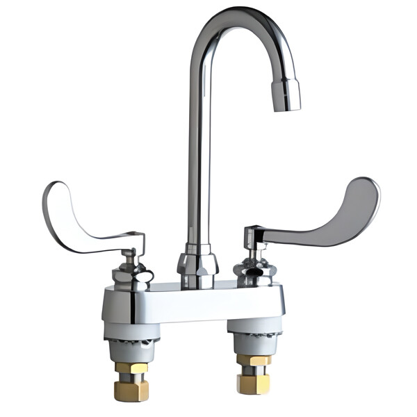 Смеситель для Ванной Комнаты Chicago Faucets 895-317E35ab Centerset, brass цена и фото