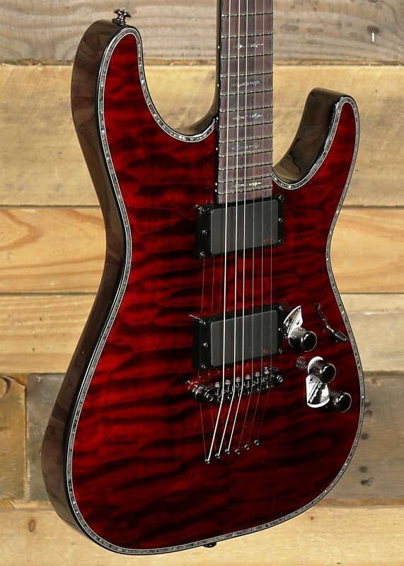 

Электрогитара Schecter Hellraiser C-1 Electric Guitar Black Cherry